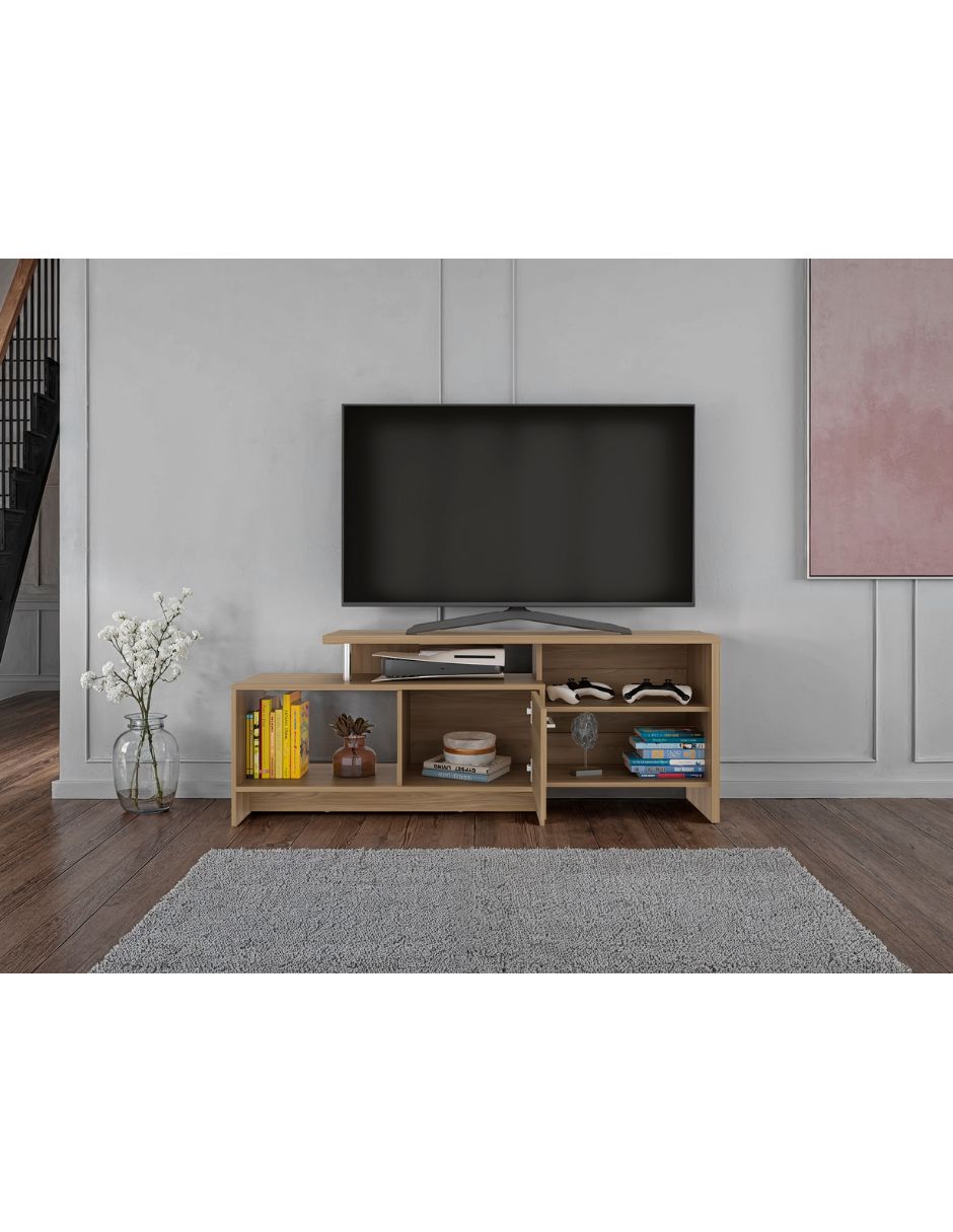 Mueble de tv armable Excelsior de aglomerado y madera
